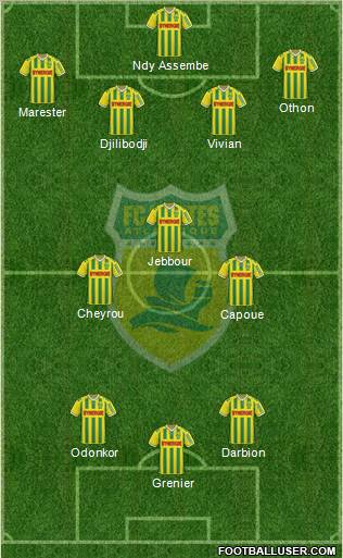 FC Nantes Formation 2011