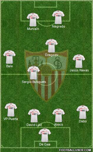 Sevilla F.C., S.A.D. Formation 2011