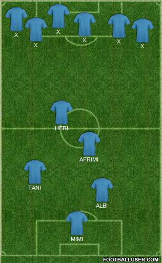 Pro Evolution Soccer Team Formation 2011