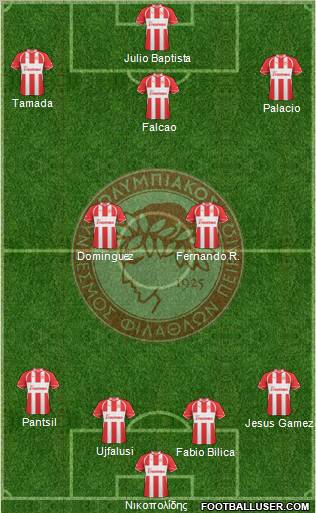 Olympiakos SF Piraeus Formation 2011
