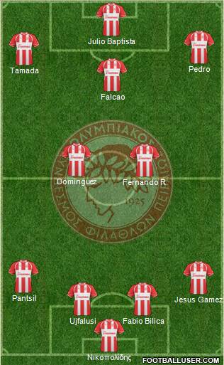 Olympiakos SF Piraeus Formation 2011