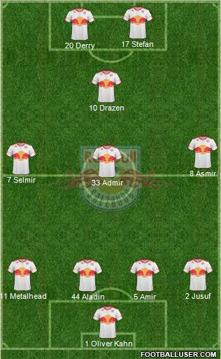 FC Salzburg Formation 2011