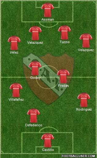 Independiente Formation 2011