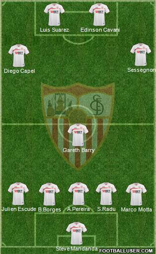 Sevilla F.C., S.A.D. Formation 2011
