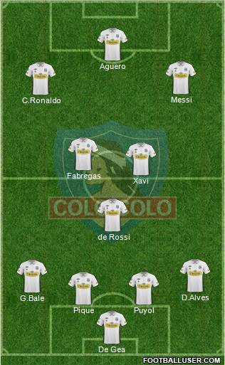 CSD Colo Colo football formation