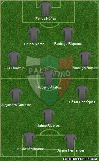 CD Palestino S.A.D.P. Formation 2011