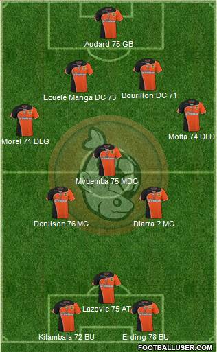 FC Lorient Bretagne Sud Formation 2011