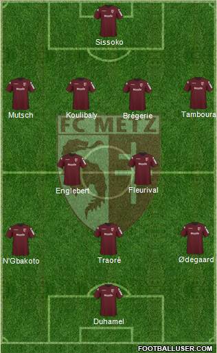 Football Club de Metz football formation