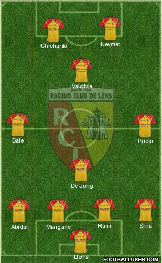 Racing Club de Lens Formation 2011