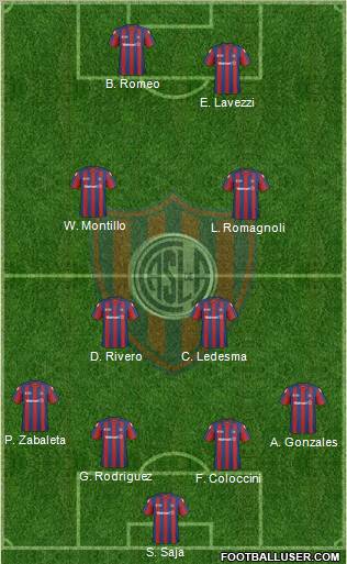 San Lorenzo de Almagro Formation 2011