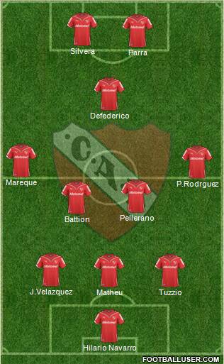 Independiente Formation 2011