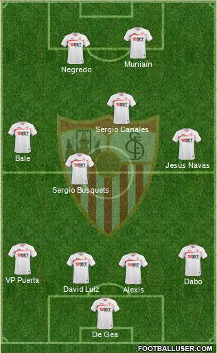 Sevilla F.C., S.A.D. Formation 2011