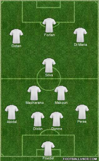 Pro Evolution Soccer Team Formation 2011