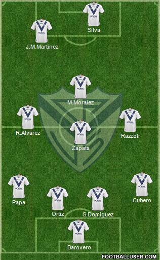 Vélez Sarsfield Formation 2011