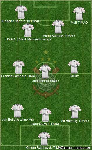 SC Corinthians Paulista Formation 2011