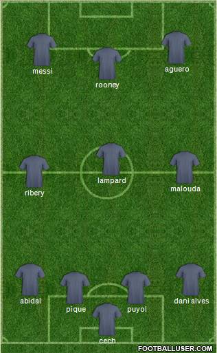 Raja Club Athletic Formation 2011