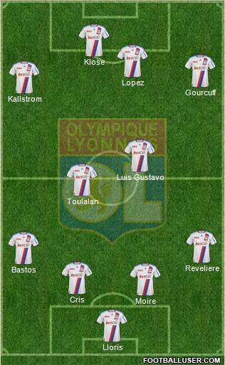 Olympique Lyonnais Formation 2011