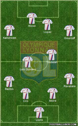 Olympique Lyonnais Formation 2011