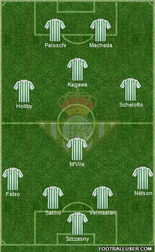 Real Betis B., S.A.D. Formation 2011