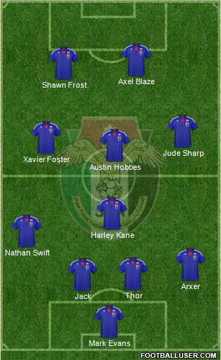 Japan Formation 2011