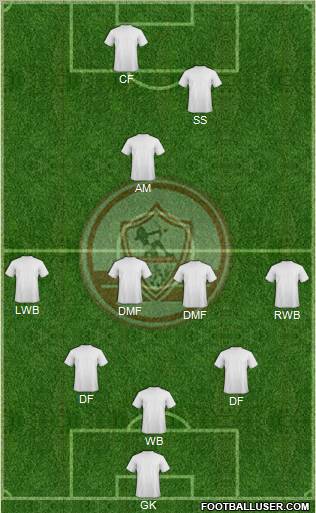 Zamalek Sporting Club football formation