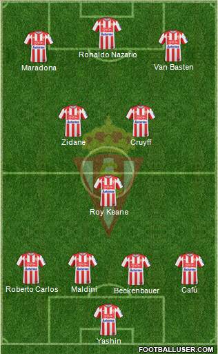 Real Sporting S.A.D. Formation 2011