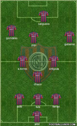 San Lorenzo de Almagro Formation 2011