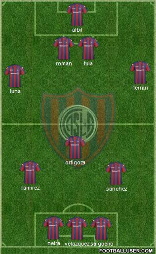San Lorenzo de Almagro Formation 2011