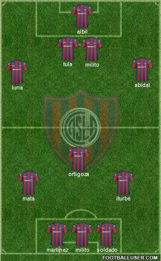 San Lorenzo de Almagro Formation 2011