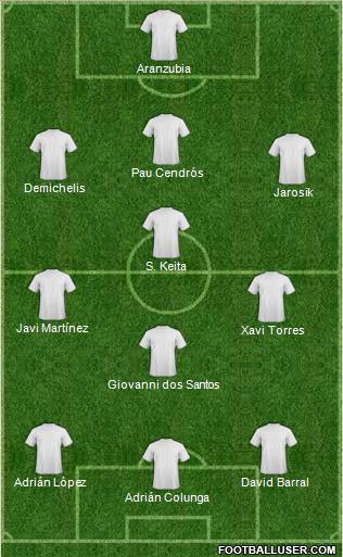 A Pinheiro FC Formation 2011