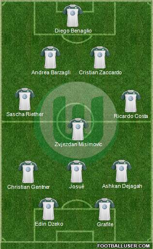 VfL Wolfsburg Formation 2011