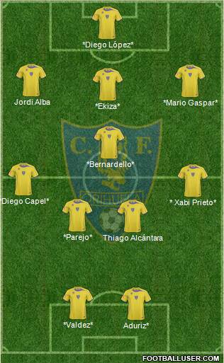 Orihuela C.F. Formation 2011
