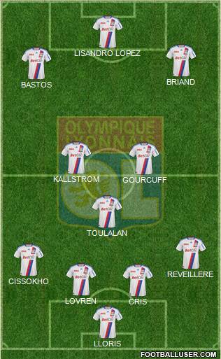Olympique Lyonnais Formation 2011