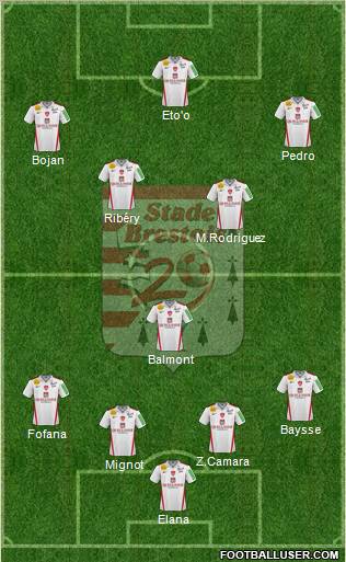 Stade Brestois 29 Formation 2011