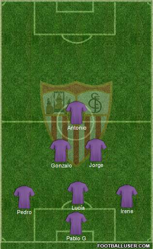 Sevilla F.C., S.A.D. Formation 2011