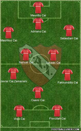 Independiente Formation 2011