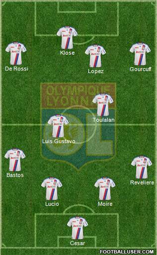 Olympique Lyonnais Formation 2011