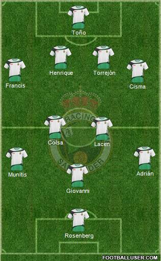R. Racing Club S.A.D. Formation 2011