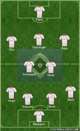 Hamburger SV Formation 2011