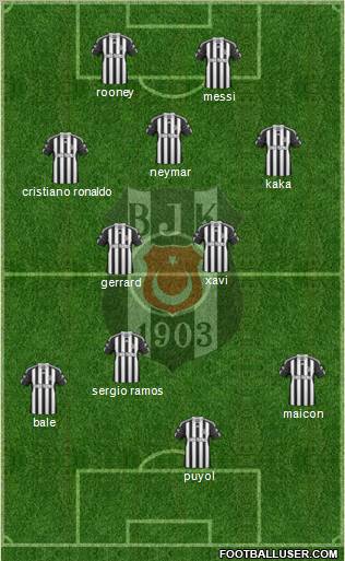 Besiktas JK Formation 2011