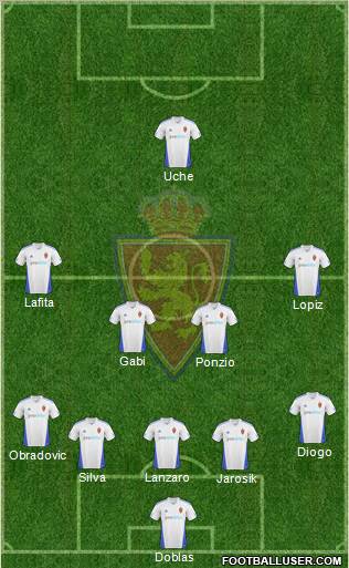 R. Zaragoza S.A.D. Formation 2011