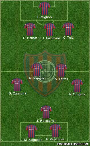 San Lorenzo de Almagro Formation 2011