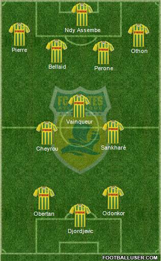 FC Nantes Formation 2011