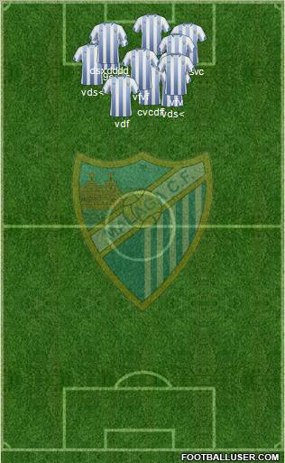 Málaga C.F., S.A.D. Formation 2011