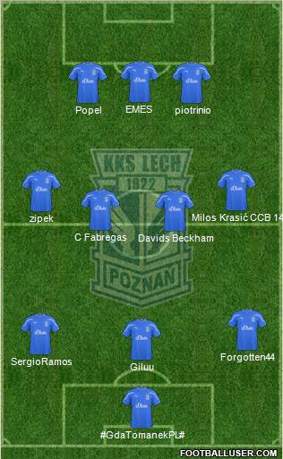 Lech Poznan Formation 2011