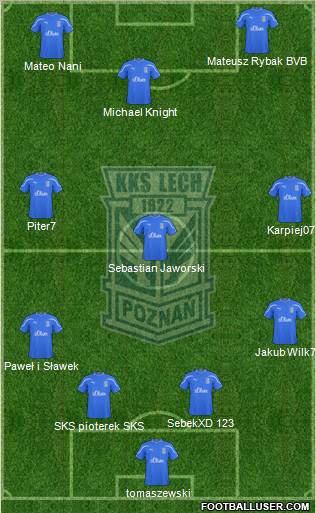 Lech Poznan Formation 2011