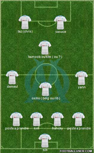 Olympique de Marseille Formation 2011