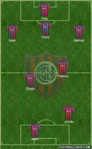 San Lorenzo de Almagro Formation 2011