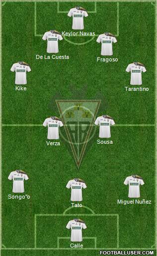 Albacete B., S.A.D. Formation 2011