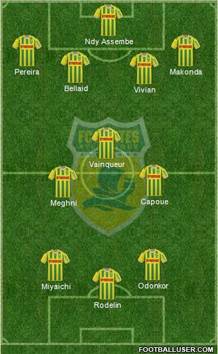FC Nantes Formation 2011